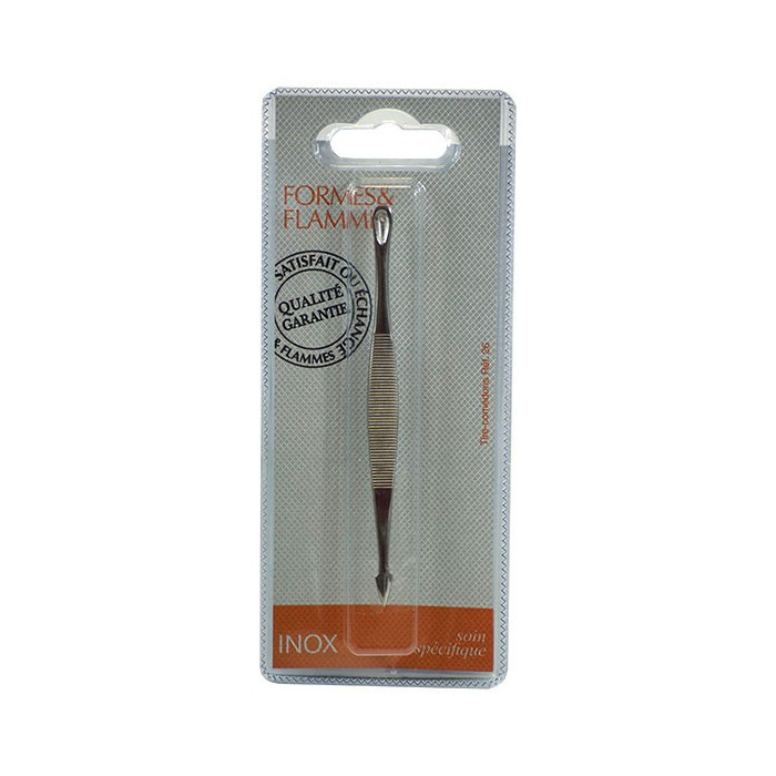 Formes et Flammes tire-comédons acier inoxydable