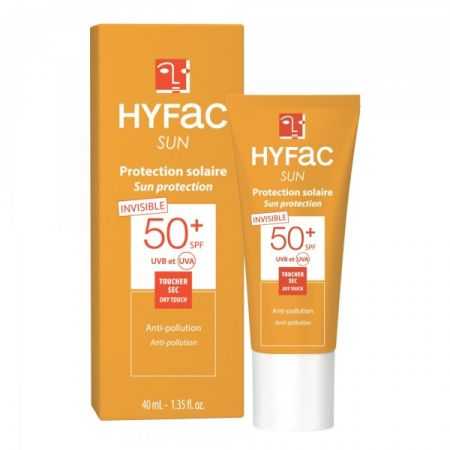 Hyfac Sun Protection Solaire Invisible SPF50+ 40ml