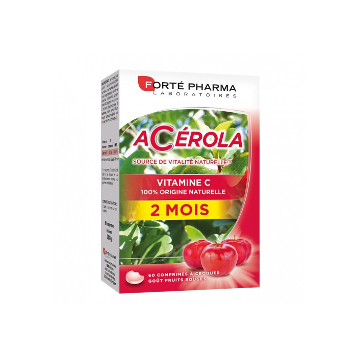 FORTE PHARMA Acerola 60 Comprimes