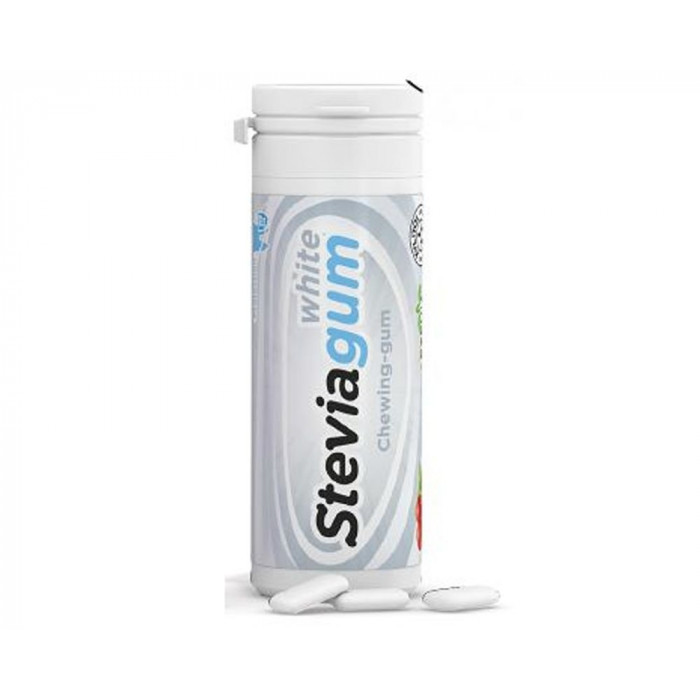 Steviagum - White, 30 g