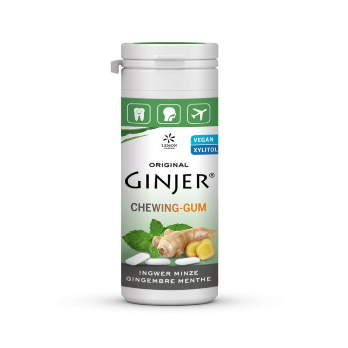 Chewing gum Ginger– Mint 30g