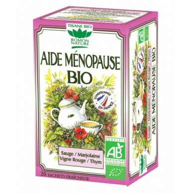 ROMON NATURE Tisane Aide Ménopause Bio - 20 sachets