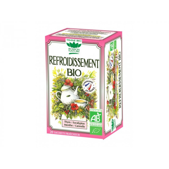 ROMON NATURE Tisane Refroidissement Bio - 20 sachets