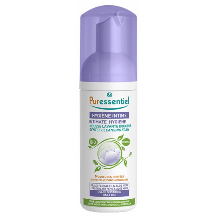Puressentiel Hygiène Intime Mousse Lavante Douceur Bio 150 ml 