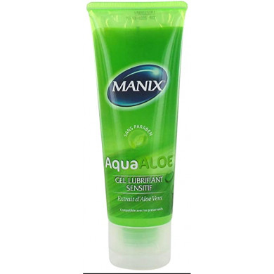 Manix Aqua Aloe Gel Lubrifiant Sensitif 80ml