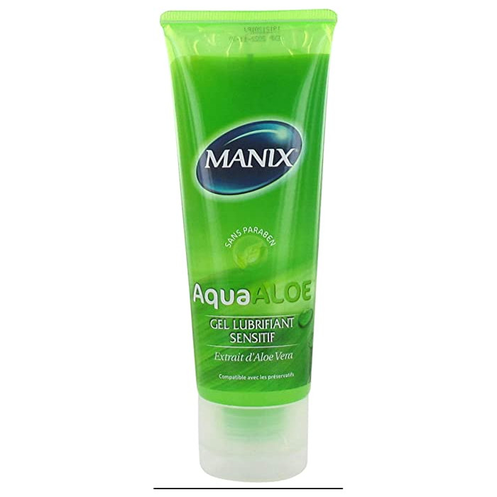 Manix Aqua Aloe Gel Lubrifiant Sensitif 80ml
