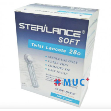 STERILANCE LANCETS 28G / 100ct