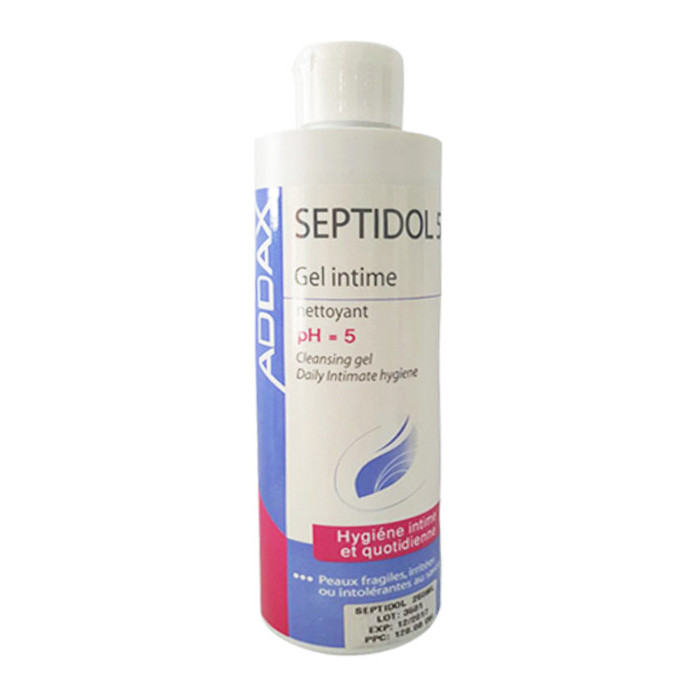 ADDAX SEPTIDOL 5 GEL INTIME NETTOYANT 250ML