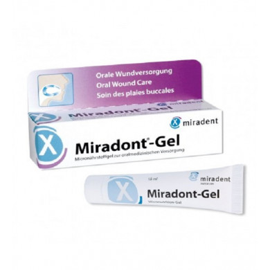 MIRADENT GEL SOIN DES PLAIES BUCCALES 15 ML