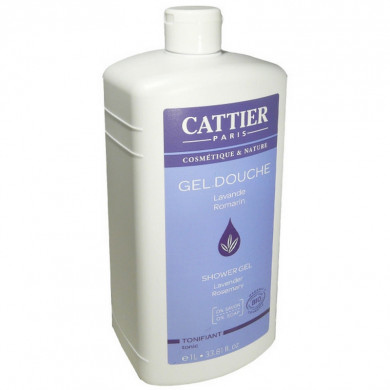 CATTIER GEL DOUCHE TONIFIANT LAVANDE / ROMARIN 1L