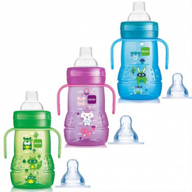 MAM Trainer+ 220 ml - Biberon et tasse