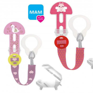 MAM ATTACHE SUCETTES CLIP+COVER
