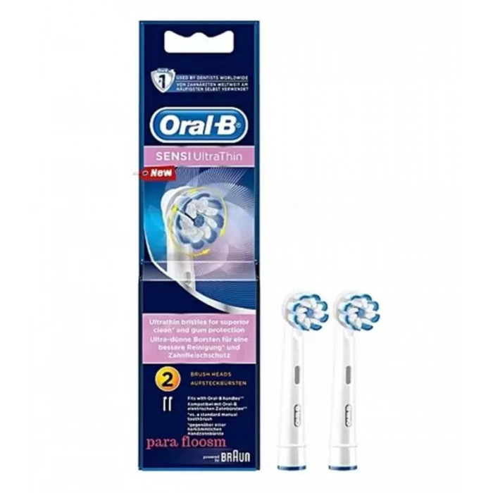  ORAL-B BROSSETTES SENSI ULTRATHIN 2-RECHARGES