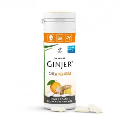GINJER® ginger chewing gum – Orange