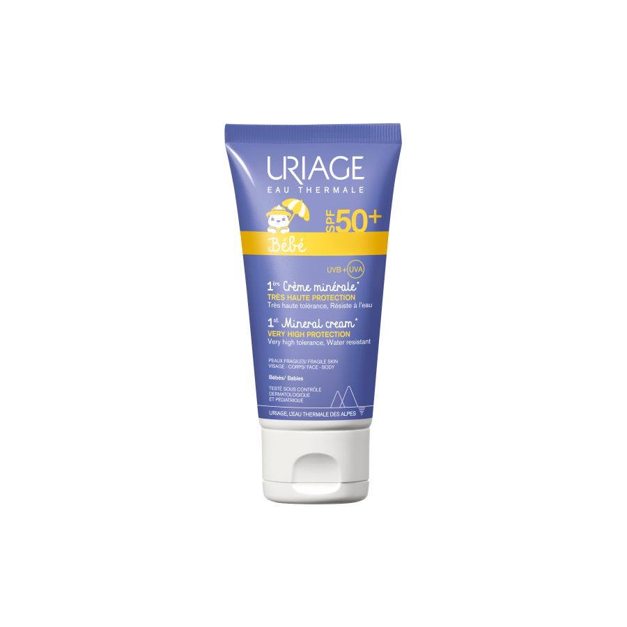 Uriage Bebe 1ere Creme Minerale Spf50 Univers Para Discount Numero 1 De La Parapharmacie Au Maroc