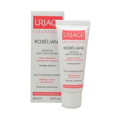 Uriage Roséliane Masque Anti-Rougeurs - Tube (40 ml)