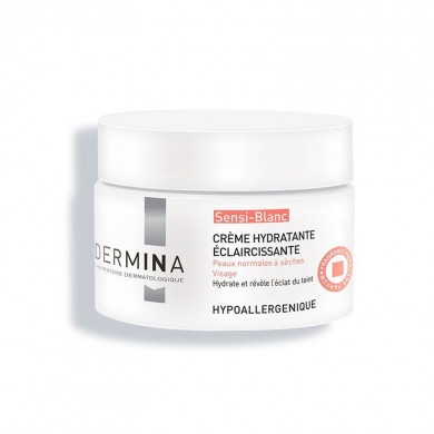 Dermina Sensi-Blanc Crème Hydratante Eclaircissante 50ml