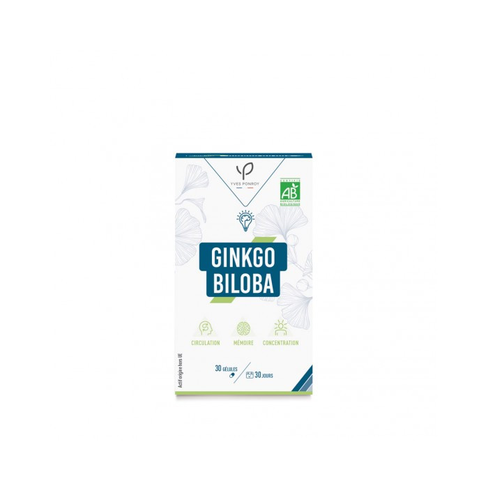 YVES PONROY Ginkgo biloba Bio /30 GELULES