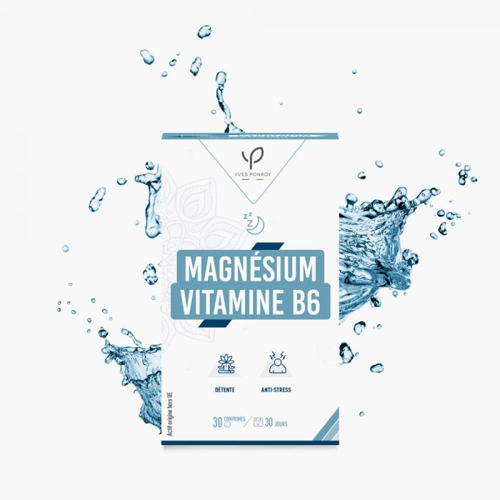 Yves Ponroy Magnésium et vitamine B6 - 30 comprimes