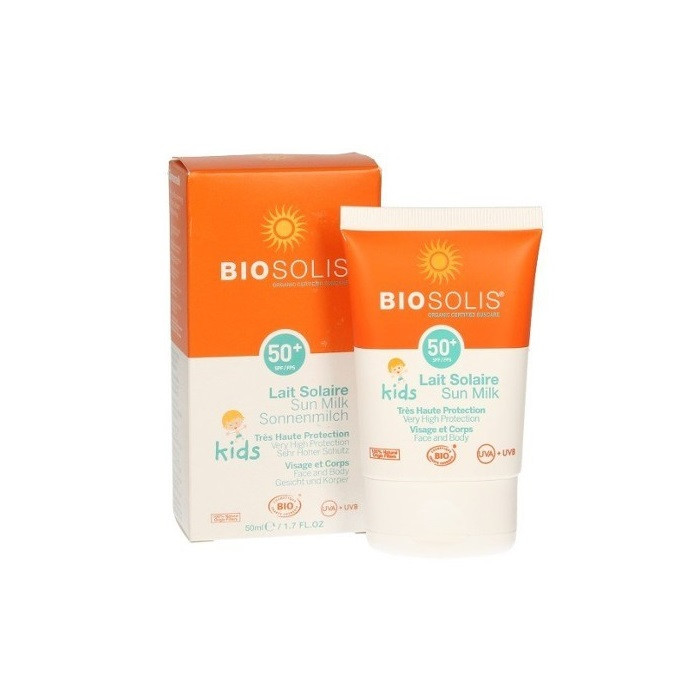 Biosolis Lait Solaire Baby & Kids Corps & Visage SPF 50+ /50ml