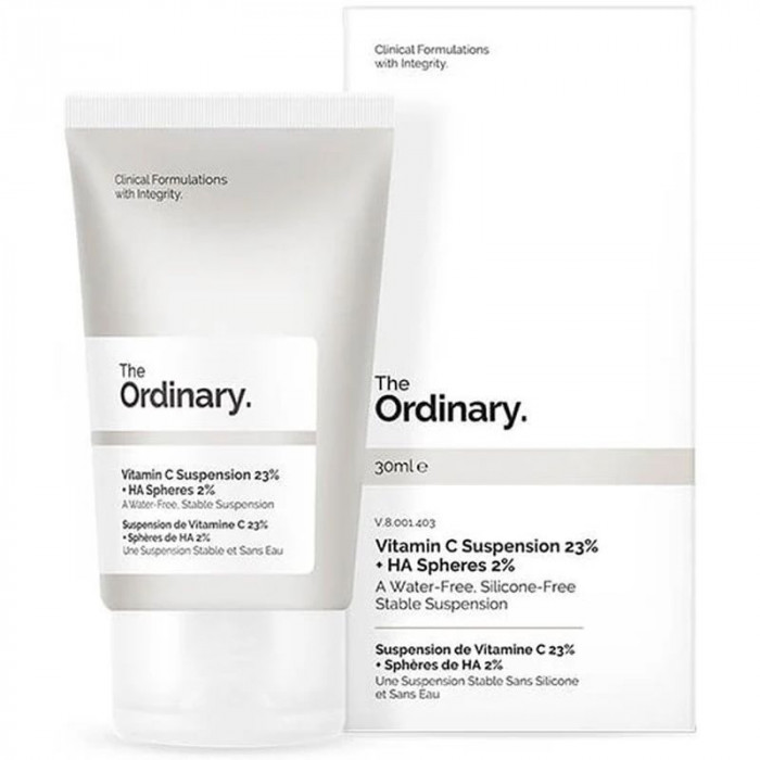 The Ordinary Suspension de Vitamine C 23% + Sphères de HA 2%