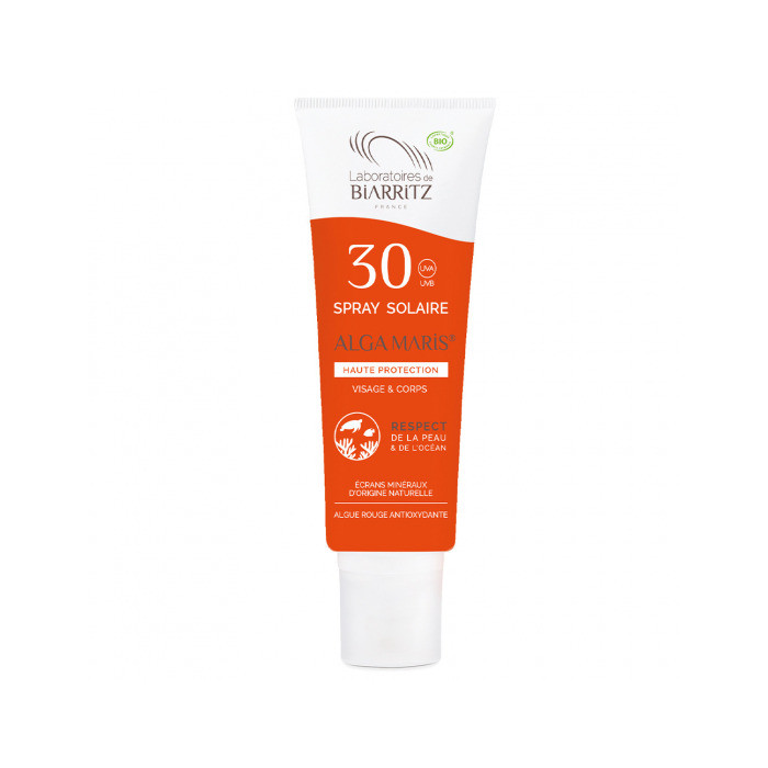 BIARRITZ ALGAMARIS Spray solaire SPF30 certifié Bio