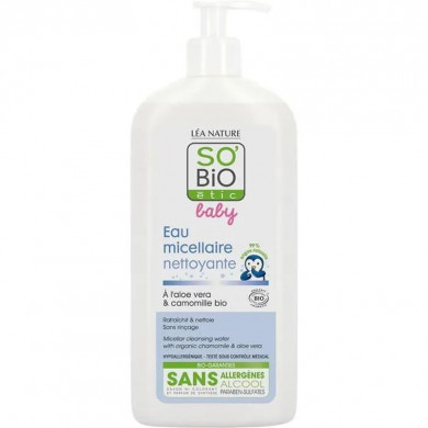 So'Bio Baby Eau Micellaire Nettoyante 500 ml