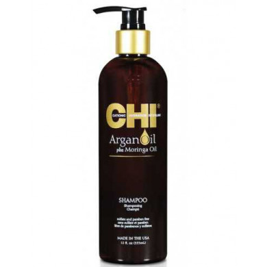 CHI Argan Oil Plus Moringa Oil Shampoo 340ml