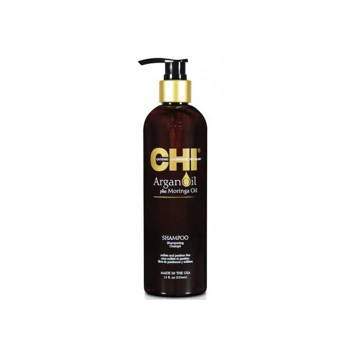 CHI Argan Oil Plus Moringa Oil Shampoo 340ml