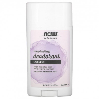Now LONG LASTING DEODORANT STICK LAVENDER / 2.2 OZ
