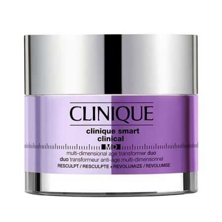 CLINIQUE SMART CLINICAL MD TRANSFORMEUR ANTI AGE MULTI DIMENSIONNEL DUO RESCULPTE+REVOLUMISE 50ML