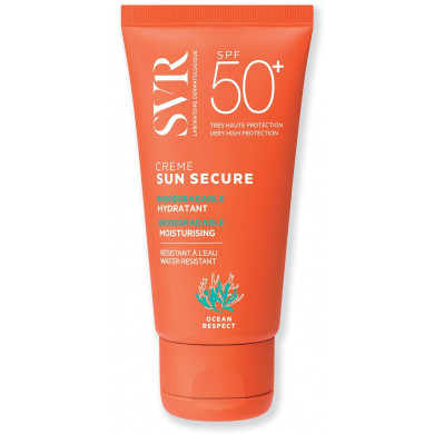 SVR SUN Secure Crème Confort Peaux Hypersensibles Au Soleil SPF50+ (50ml)