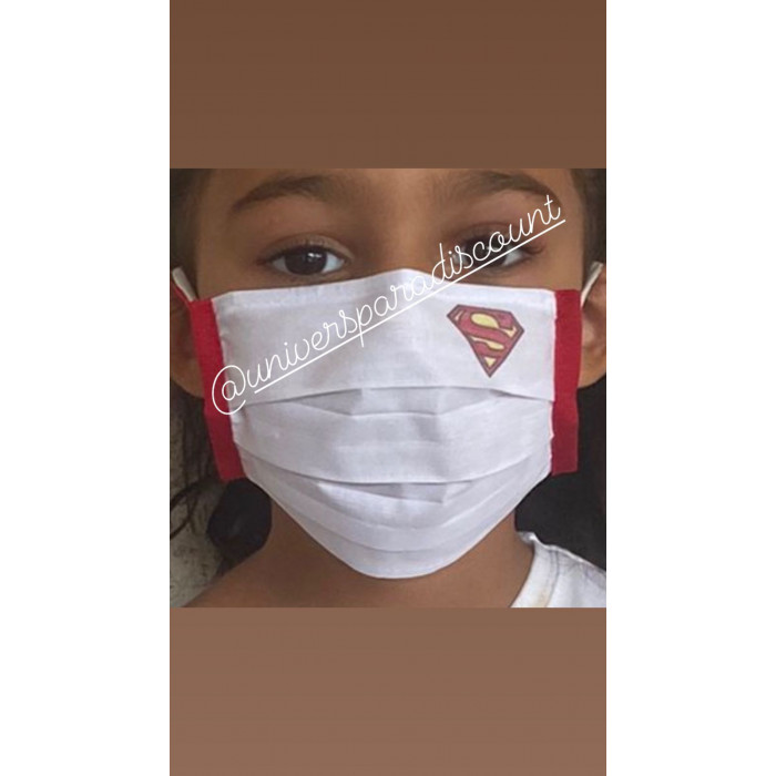 MASQUE ENFANT EN TISSU SPIDERMAN