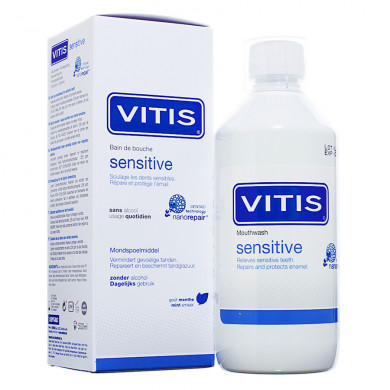 Vitis Sensitive bain de bouche pour dents sensibles