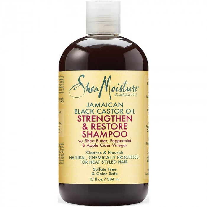 Shea Moisture - Jamaican Black Castor Oil Shampoo (Shampoing) - 384ml