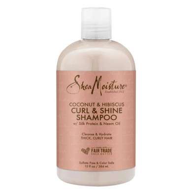 Shea Moisture - Coconut Hibiscus Curl & Shine Shampoo / 384 ML
