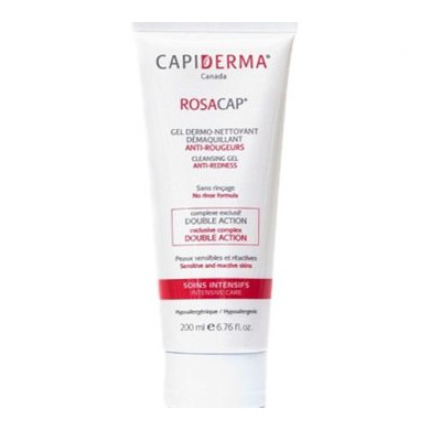 CAPIDERMA ROSACAP GEL ANTI-ROUGEURS DERMO-NETTOYANT 200ML