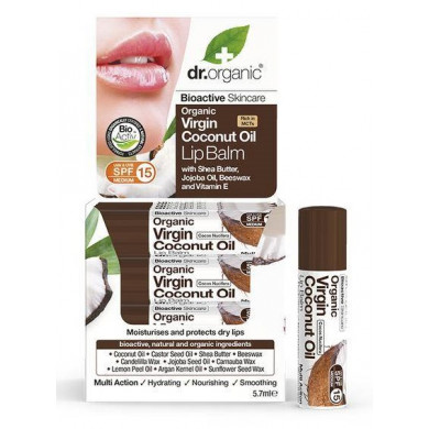  DR. ORGANIC BAUME LÈVRES AU COCO 5.7 ML