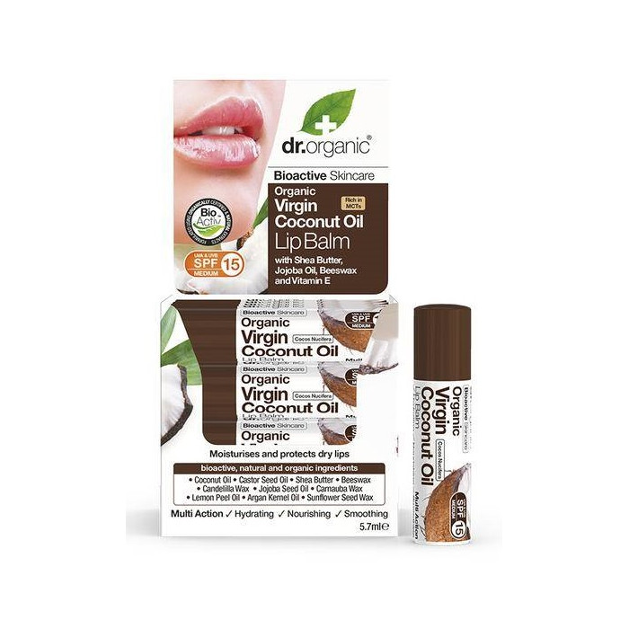  DR. ORGANIC BAUME LÈVRES AU COCO 5.7 ML