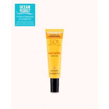 SENSILIS Soin pour le visage anti-âge fluide teinté SPF50+