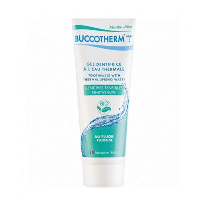Buccothermes gel dentifrice gencives sensibles bio 75ml AVEC fluor