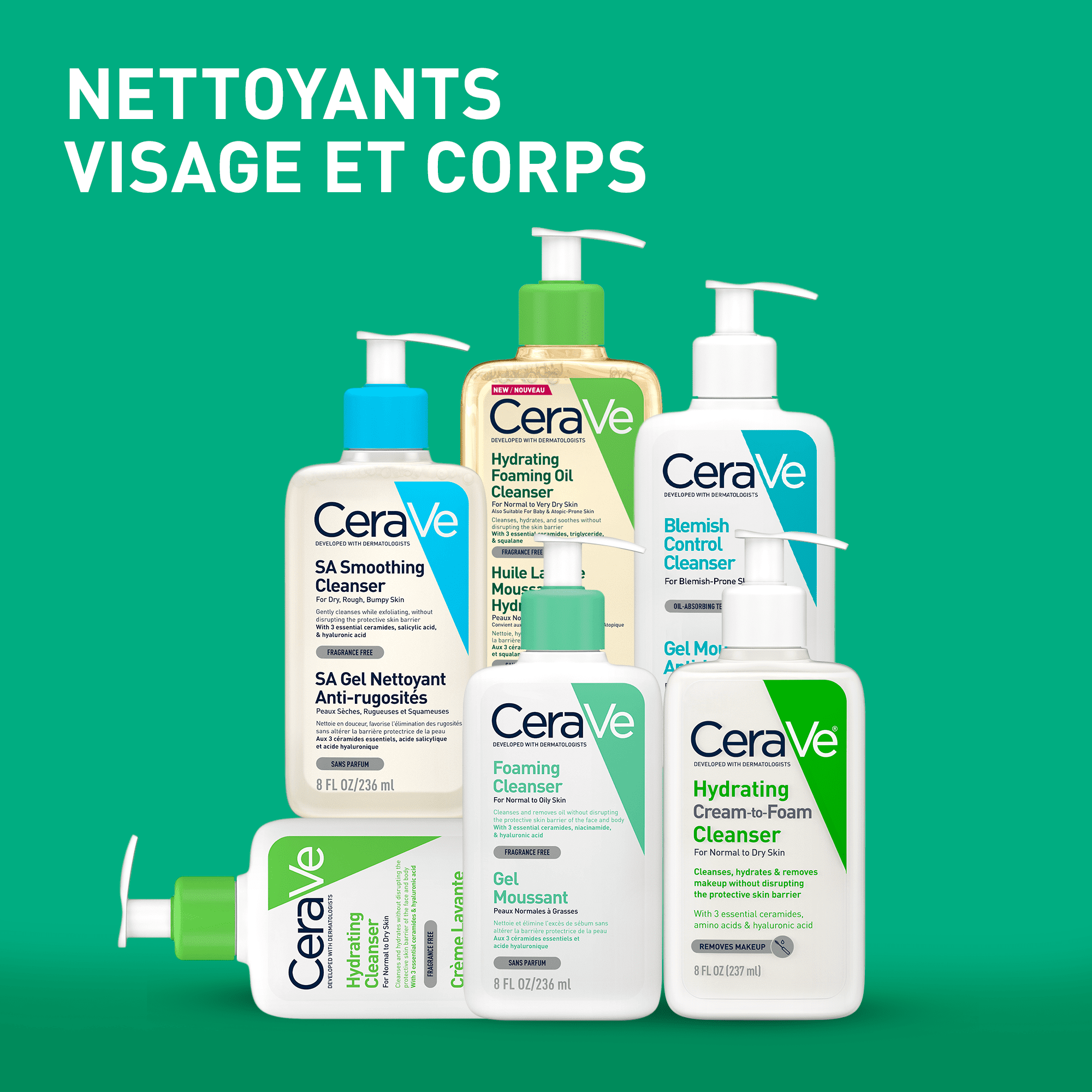 Cerave hydratant corps et visage