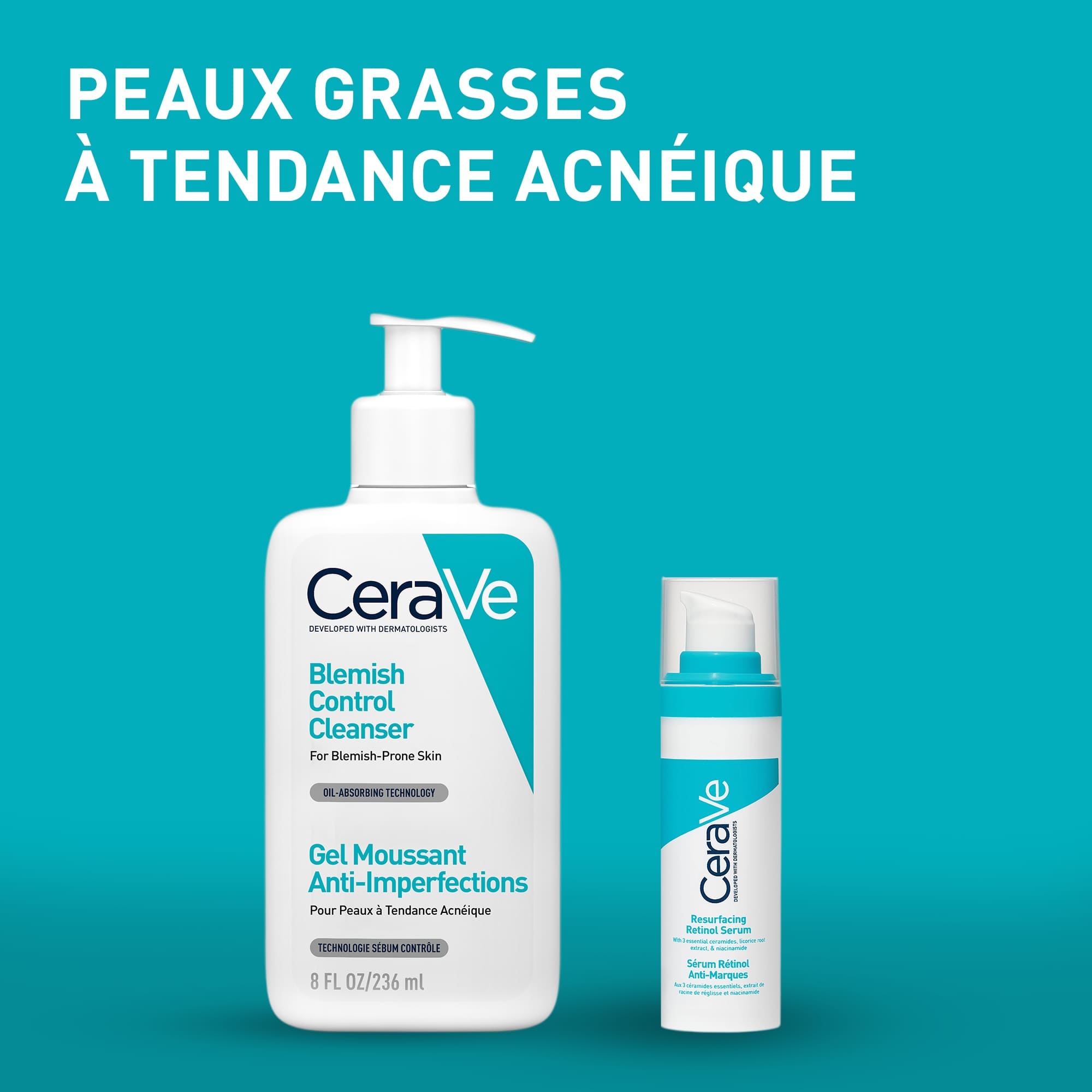 peaux grasses