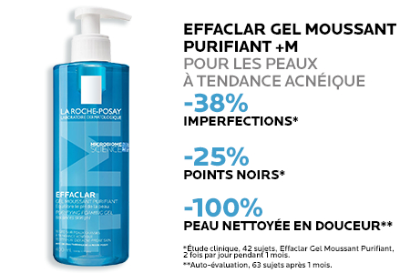 Gel moussant la roche Posay